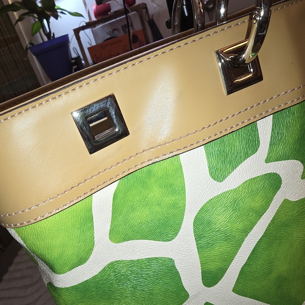 Beautiful Tote Bag By Maxx New York Signature In Preloved Condition - Picture 9 of 13